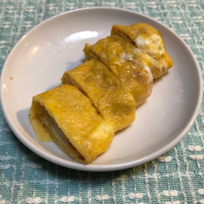お弁当に!だし醤油と砂糖だけ、、、甘〜い卵焼き